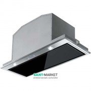 Витяжка для кухні вбудована Franke Inca Plus FBI 737 XS / BK нержавіюча сталь / чорне скло 305.0528.842