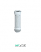 Гофра для унитаза MCH 550 мм пластик белый Т550