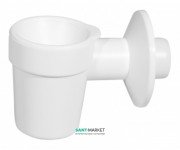 Сифон для дренажа и сбора конденсата MCH с воронкой полипропилен белый CH-517-1