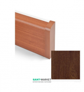 Права заглушка плінтуса для прокладки труб MCH пластик дуб FT506D