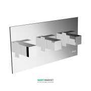 Смеситель для душа Jika Cubito-N двухвентильный на 3 потребителя хром H3204260040001