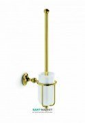 Ёршик для унитаза Lineabeta Venessia латунь/керамика хром/бронза 52906.35