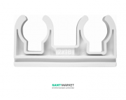 Кліпса для кріплення 2-х труб MCH 2х18 мм 20018Cu