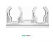 Кліпса для кріплення 2-х труб MCH 2х18 мм 20018Cu