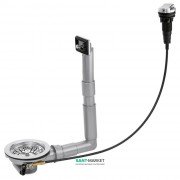 Вентиль-ексцентрик з переливом Franke напівперевертня пластик / нержавіюча сталь 112.0073.192