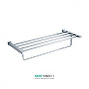 Тримач-полиця для рушників Jika Cubito 570х227 мм хром H3817360040001