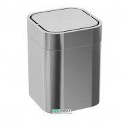 Квадратний багатоцільовий контейнер з кришкою Lineabeta Saon нержавіюча сталь 44020.29