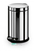 Відро для сміття Lineabeta Basket з педаллю 5 л нержавіюча сталь полірована 53298.29