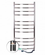 Электрический полотенцесушитель Navin Камелия правый 480х1200 с терморегулятором нержавеющая сталь 10-007021-4812