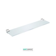 Поличка для ванної Jika Cubito Pure 40 см скло / хром H3853B10040001