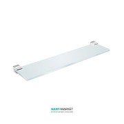 Полочка для ванной Jika Cubito Pure 40 см стекло/хром H3853B10040001