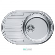 Мойка для кухни Franke Pamira PMN 611i врезная оборотная нержавеющая сталь матовая 101.0255.790