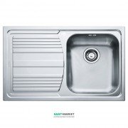 Мийка для кухні Franke Logica Line LLX 611-79 врізна чаша справа нержавіюча сталь полірована 101.0381.806