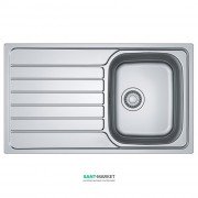 Мойка для кухни Franke Spark SKX 611-86 врезная оборотная нержавеющая сталь полированная 101.0510.064