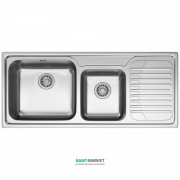 Мойка для кухни Franke Galassia GAX 621 врезная чаши слева нержавеющая сталь полированная 85840842