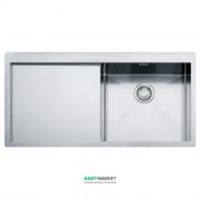 Мийка для кухні Franke Planar PPX 211 TL врізна чаша справа нержавіюча сталь полірована 127.0203.465