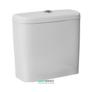 Сливной бачок для унитаза Jika Tigo боковой подвод Dual Flush белый H8282120007411
