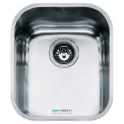 Мийка для кухні Franke Armonia AMX 110-34 монтаж під стільницю нержавіюча сталь полірована 5290643