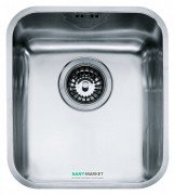 Мийка для кухні Franke Galassia GAX 110-30 монтаж під стільницю нержавіюча сталь полірована 5290621