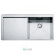 Мойка для кухни Franke Planar PPX 211 TL врезная чаша справа нержавеющая сталь полированная 127.0203.465