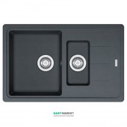 Мойка для кухни Franke Basis BFG 651-78 врезная оборотная Fragranite графит 114.0272.605
