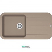 Мойка для кухни Franke Pebel PBG 611-97 врезная оборотная Fragranite миндаль 114.0306.746