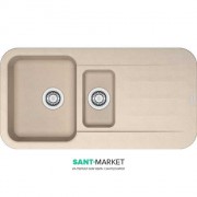 Мойка для кухни Franke Pebel PBG 651 врезная оборотная Fragranite бежевый 114.0258.080