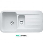 Мийка для кухні Franke Pebel PBG 651 врізна зворотний Fragranite білий 114.0258.093