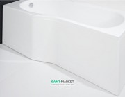 Панель для асиметричної ванни Jika Tigo переднього лівого H2962930000001