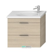 Тумба подвесная под раковину Jika Tigo 80 см ясень H40J2154015141