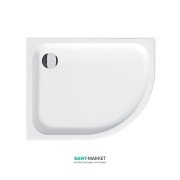 Душовий піддон Jika Tigo 100х80 см асиметричний лівий акрил білий H8522100000001