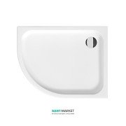 Душевой поддон Jika Tigo antislip 100х80 см асимметричный правый акрил белый H8522116000001