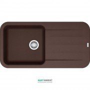 Мойка для кухни Franke Pebel PBG 611-97 врезная оборотная Fragranite шоколад 114.0258.071