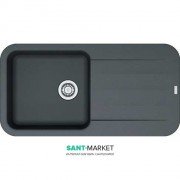 Мойка для кухни Franke Pebel PBG 611-97 врезная оборотная Fragranite графит 114.0258.072