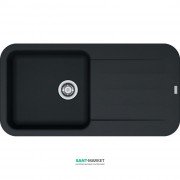 Мойка для кухни Franke Pebel PBG 611-97 врезная оборотная Fragranite оникс 114.0258.074