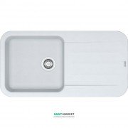 Мийка для кухні Franke Pebel PBG 611-97 врізна зворотний Fragranite білий 114.0258.076