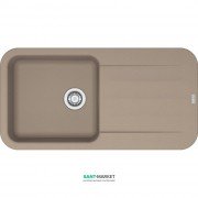 Мойка для кухни Franke Pebel PBG 611-97 врезная оборотная Fragranite миндаль 114.0306.746