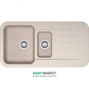 Мийка для кухні Franke Pebel PBG 651 врізна зворотний Fragranite цукру 114.0258.077