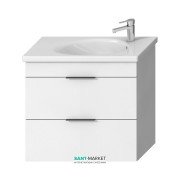 Тумба підвісна під раковину Jika Tigo 80 см білий H40J2154015001