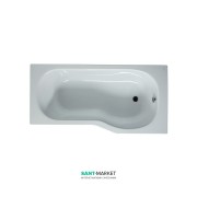 Ванна акрилова Jika Tigo 160х80 см асиметрична під панель права H2222100000001