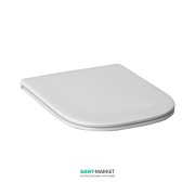 Сиденье с крышкой для унитаза Jika Deep антибактериальное дюропласт белый H8936103000631