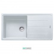 Мойка для кухни Franke Basis BFG 611-97 врезная оборотная Fragranite белый 114.0363.934