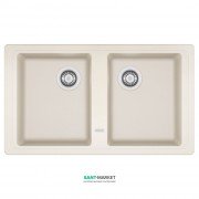 Мойка для кухни Franke Basis BFG 620 врезная оборотная Fragranite ваниль 114.0363.942