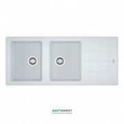 Мийка для кухні Franke Basis BFG 621 врізна зворотний Fragranite білий 114.0367.616