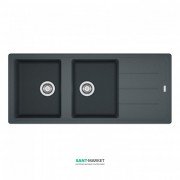 Мойка для кухни Franke Basis BFG 621 врезная оборотная Fragranite графит 114.0367.653