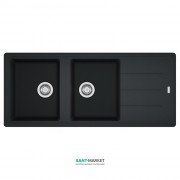 Мийка для кухні Franke Basis BFG 621 врізна зворотний Fragranite онікс 114.0367.654