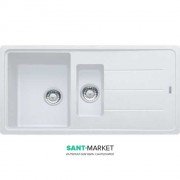 Мийка для кухні Franke Basis BFG 651 врізна зворотний Fragranite білий 114.0365.349