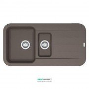 Мойка для кухни Franke Pebel PBG 651 врезная оборотная Fragranite шторм 114.0324.096
