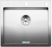 Мойка для кухни прямоугольная Blanco CLARON 500-IF/А нержавеющая сталь  зеркальная полировка 521633