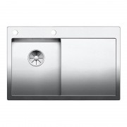 Миття для кухні прямокутна Blanco CLARON 4 S-IF / А чаша зліва нержавіюча сталь дзеркальна поліровка +521624